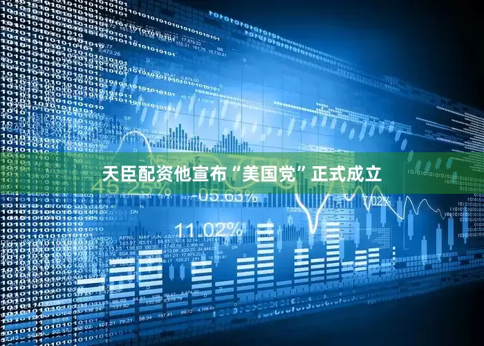 天臣配资他宣布“美国党”正式成立