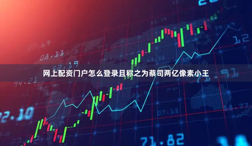 网上配资门户怎么登录且称之为蔡司两亿像素小王