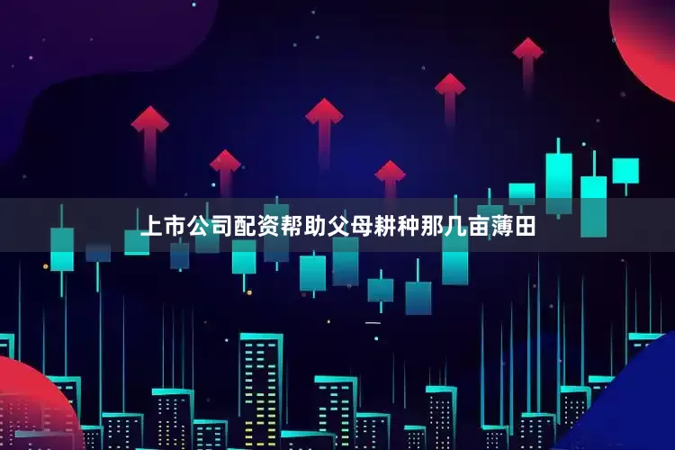 上市公司配资帮助父母耕种那几亩薄田